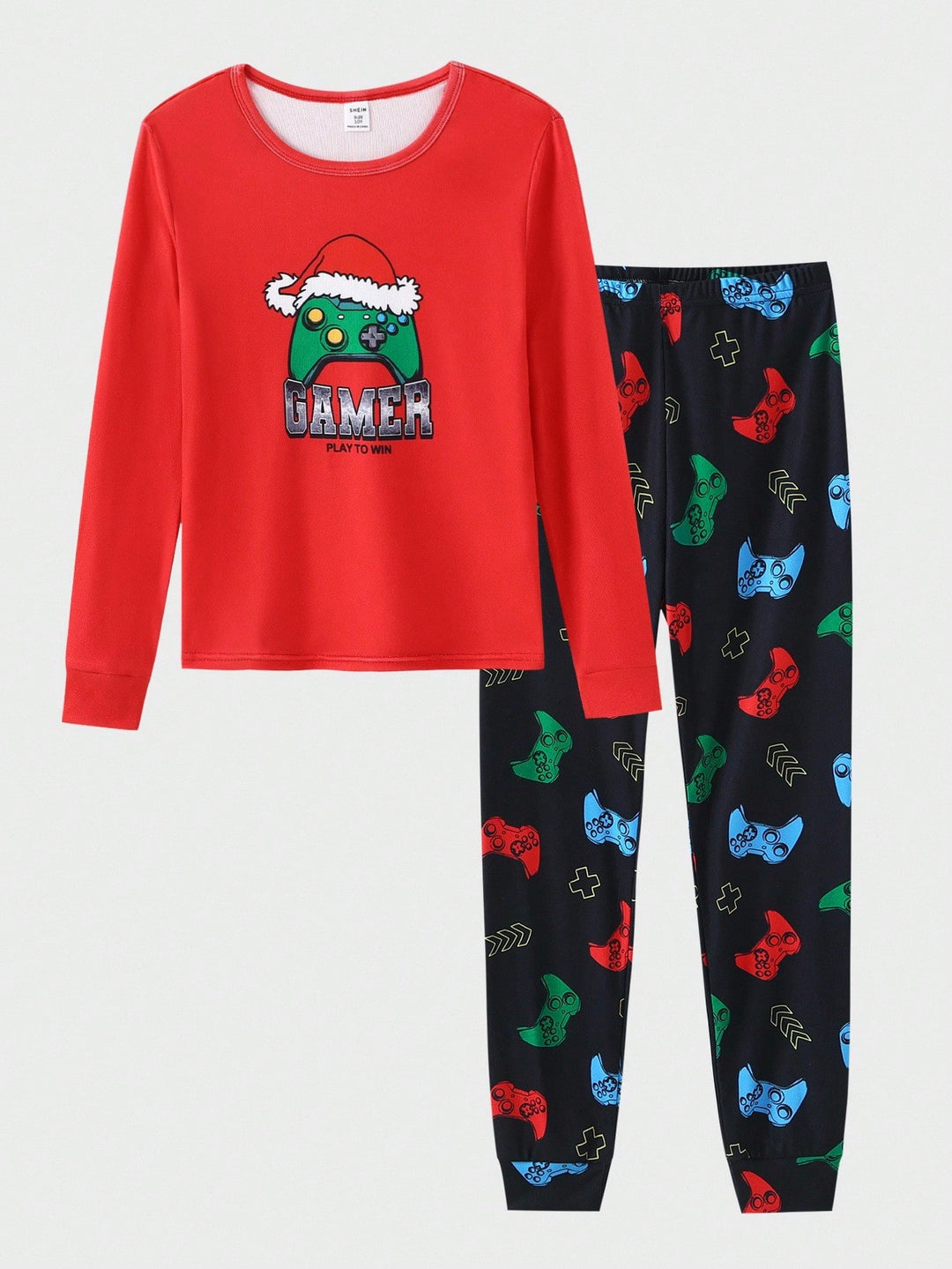 Compleu pijamale Shein, mix culori