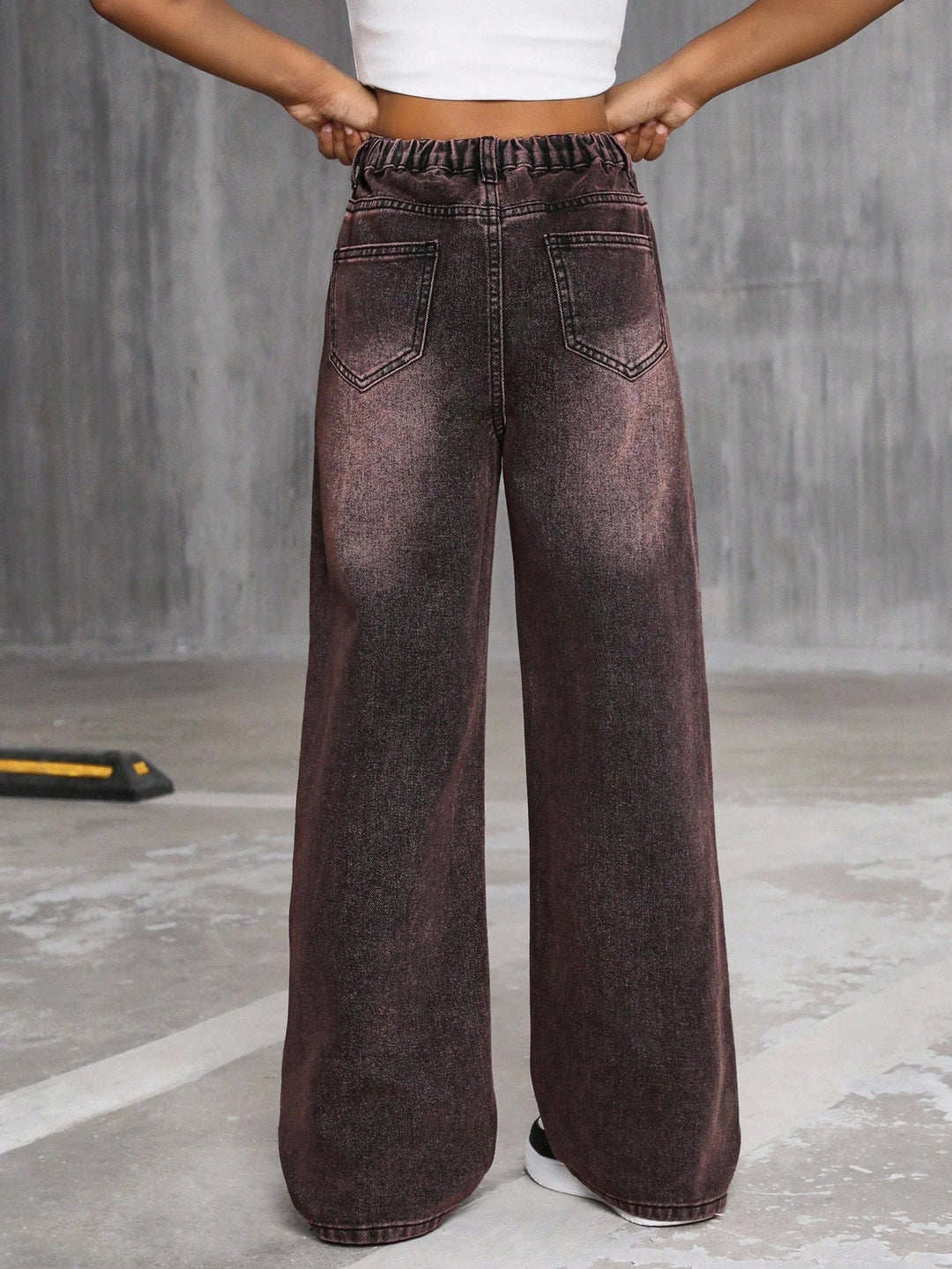 Jeans SHEIN, maro