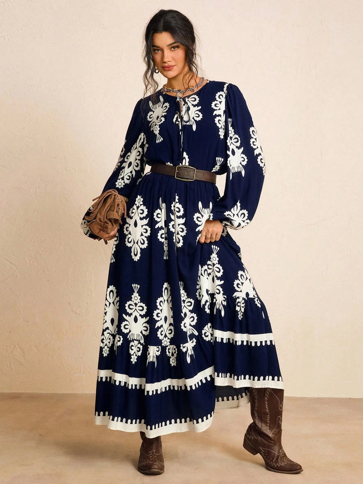 Rochie maxi SHEIN, albastru