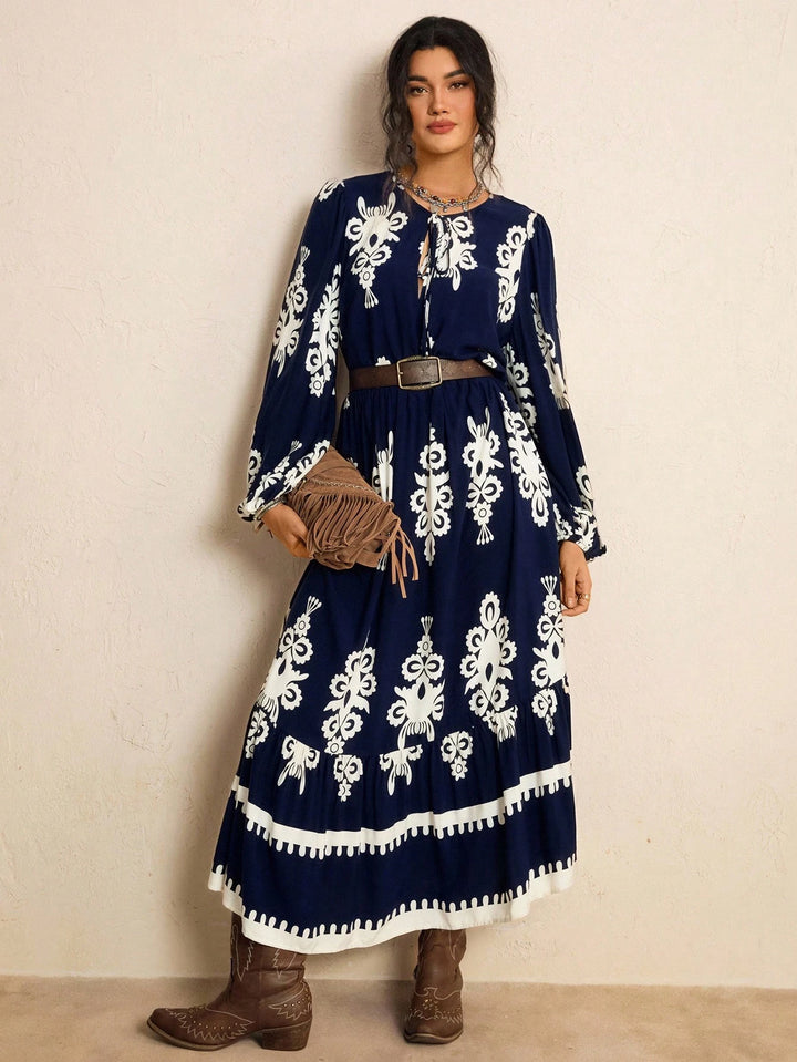 Rochie maxi SHEIN, albastru