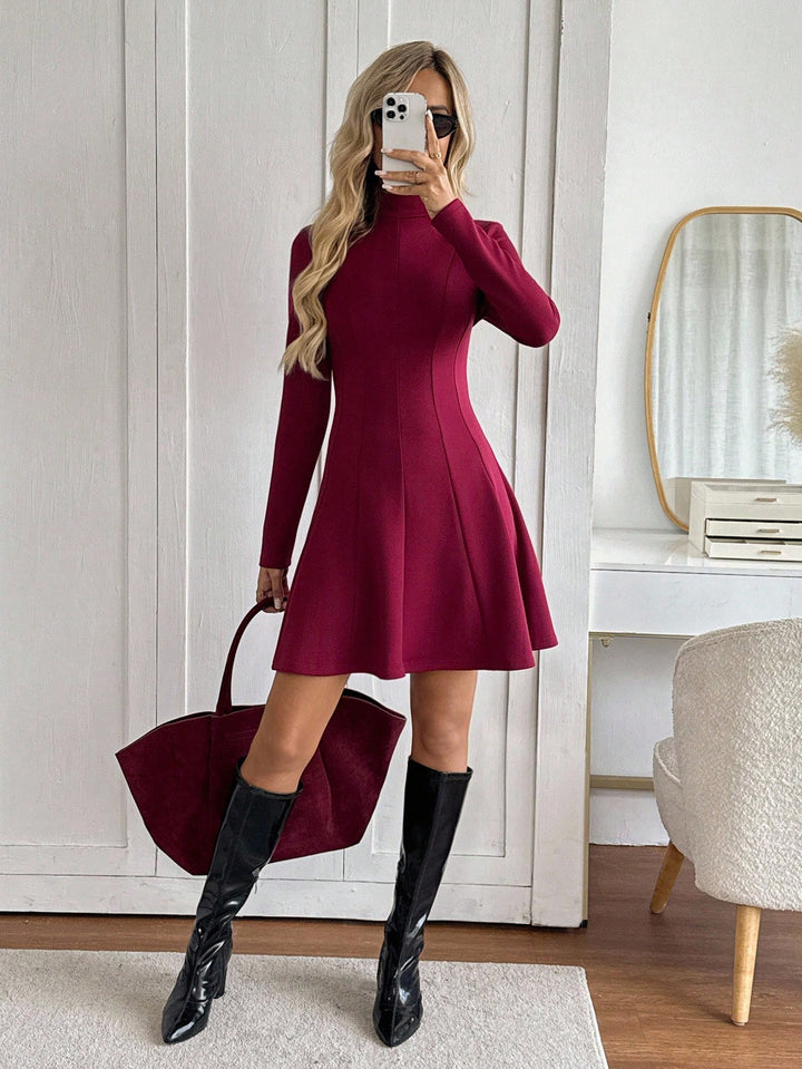 Rochie scurtă SHEIN, vișiniu