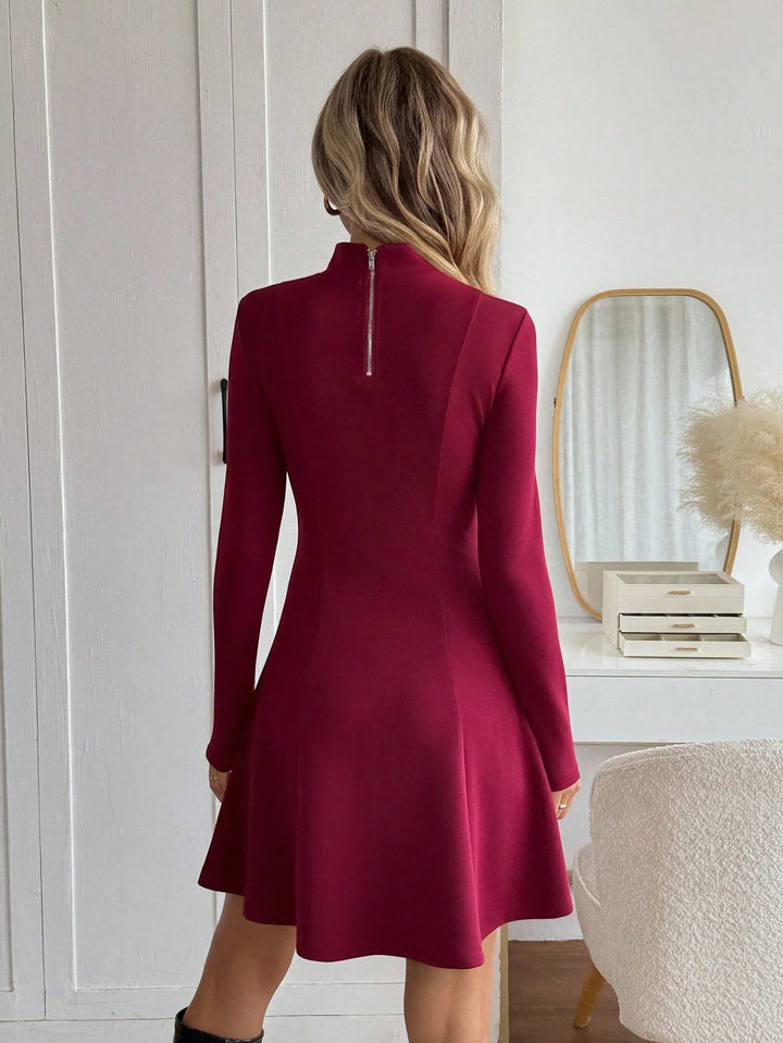 Rochie scurtă SHEIN, vișiniu