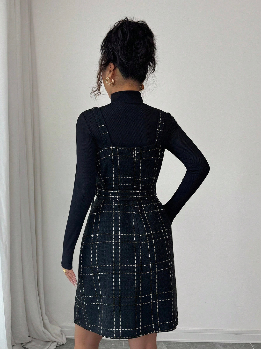 Rochie scurtă SHEIN, negru