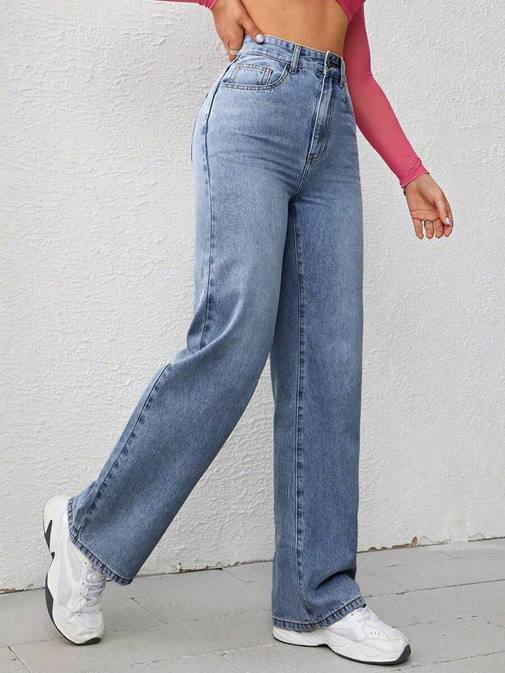 Jeans SHEIN, albastru