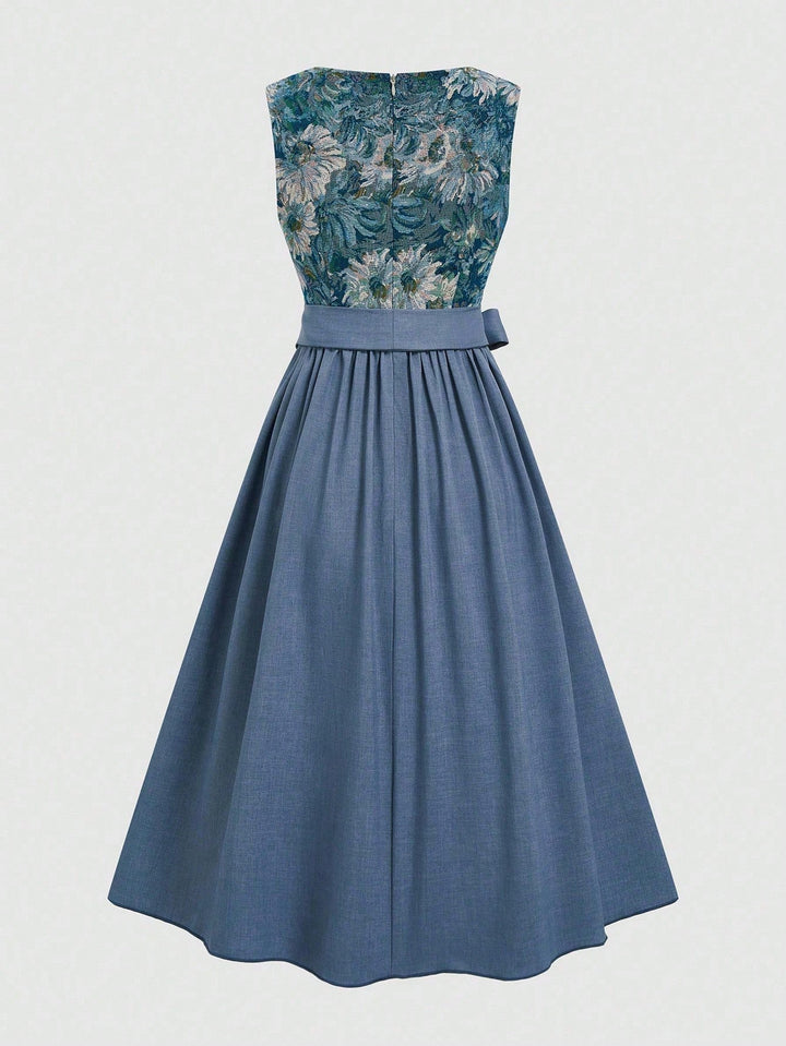 Rochie maxi SHEIN, mix culori