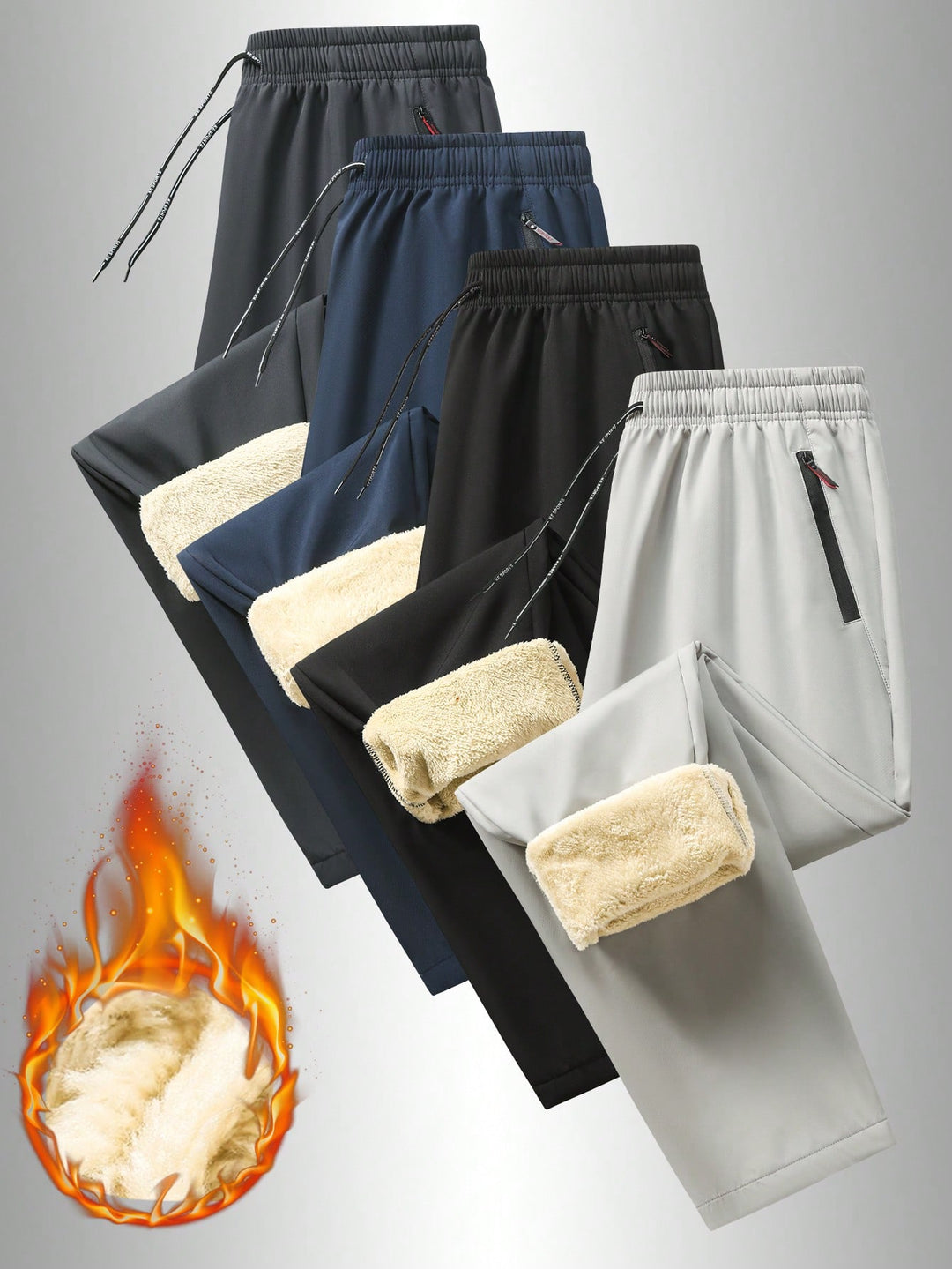 Pantaloni SHEIN, gri