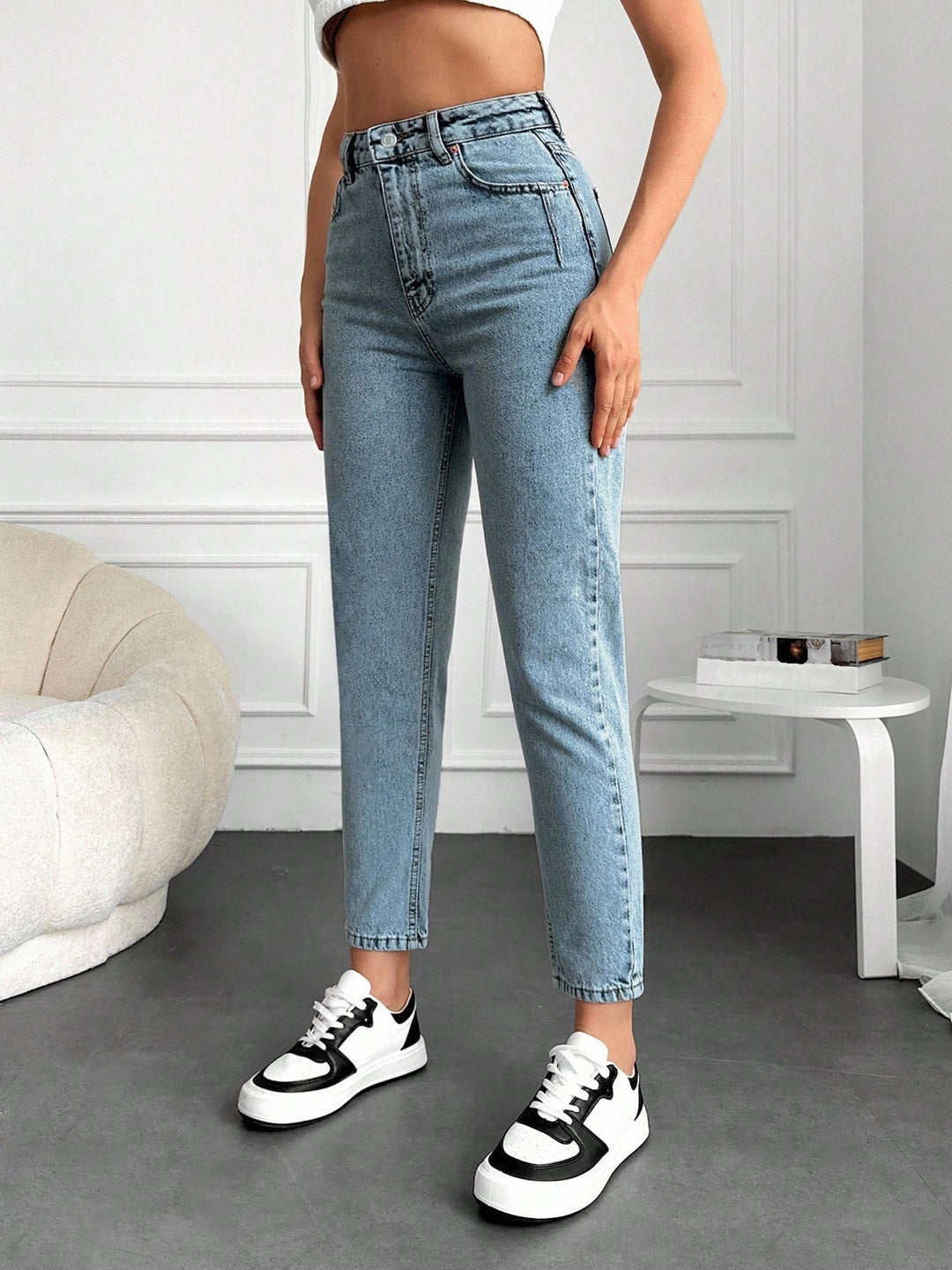Jeans SHEIN, albastru