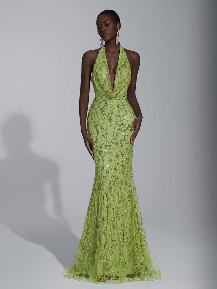 Rochie SHEIN, verde