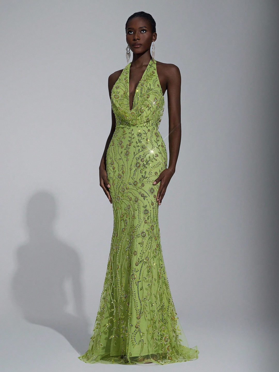 Rochie SHEIN, verde