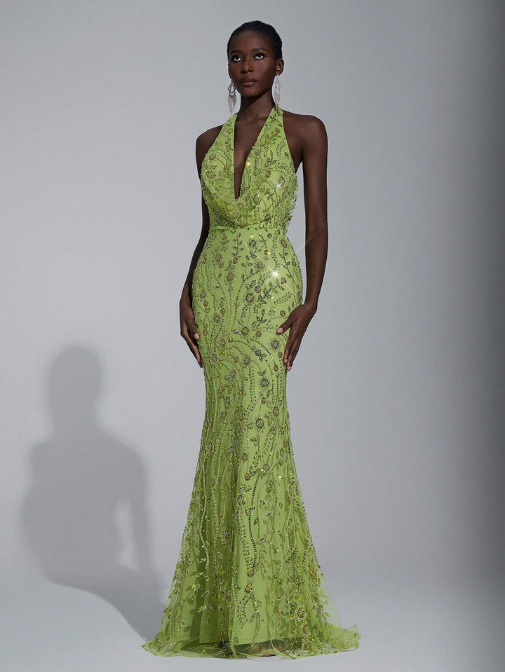 Rochie SHEIN, verde
