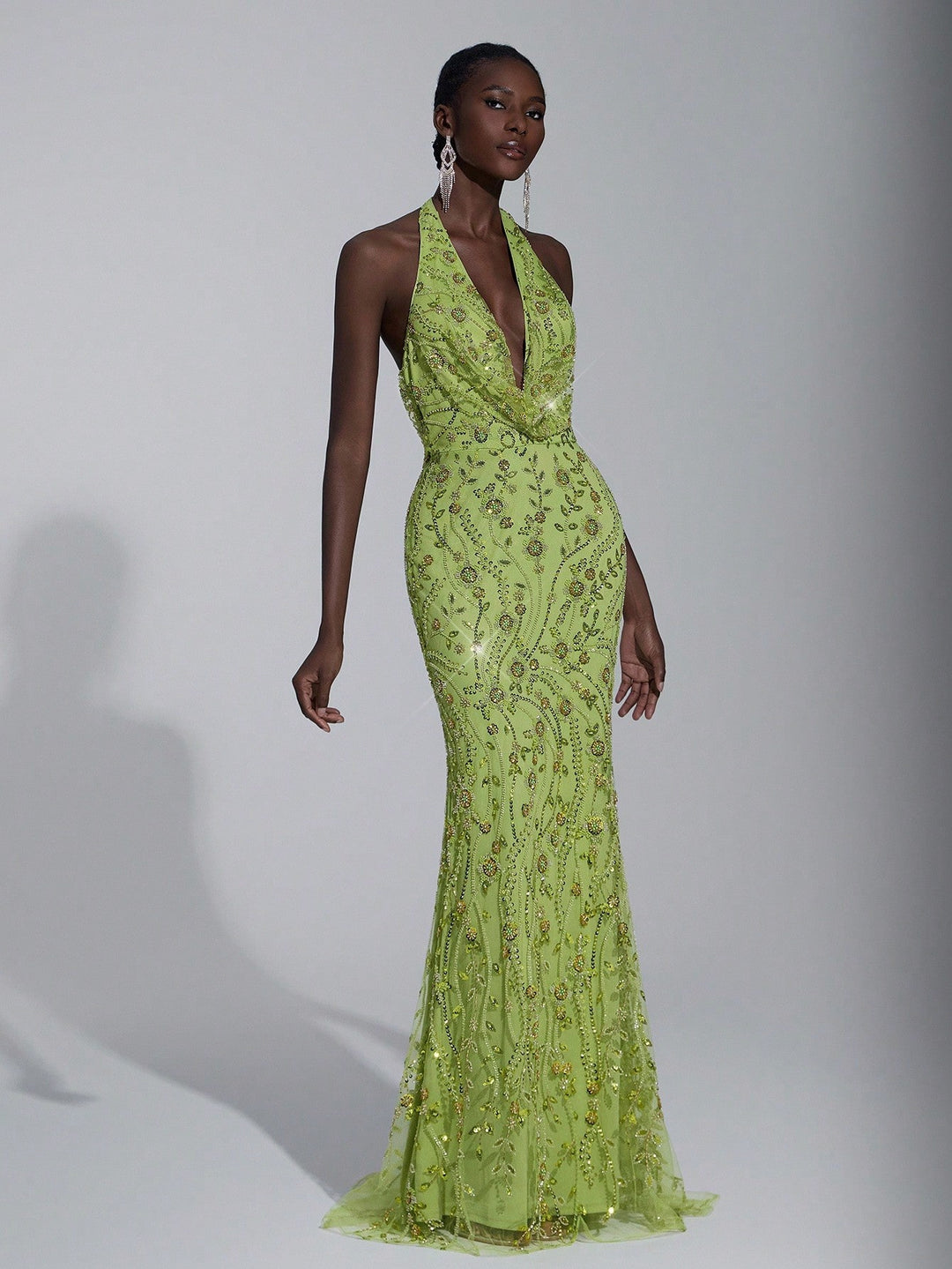 Rochie SHEIN, verde