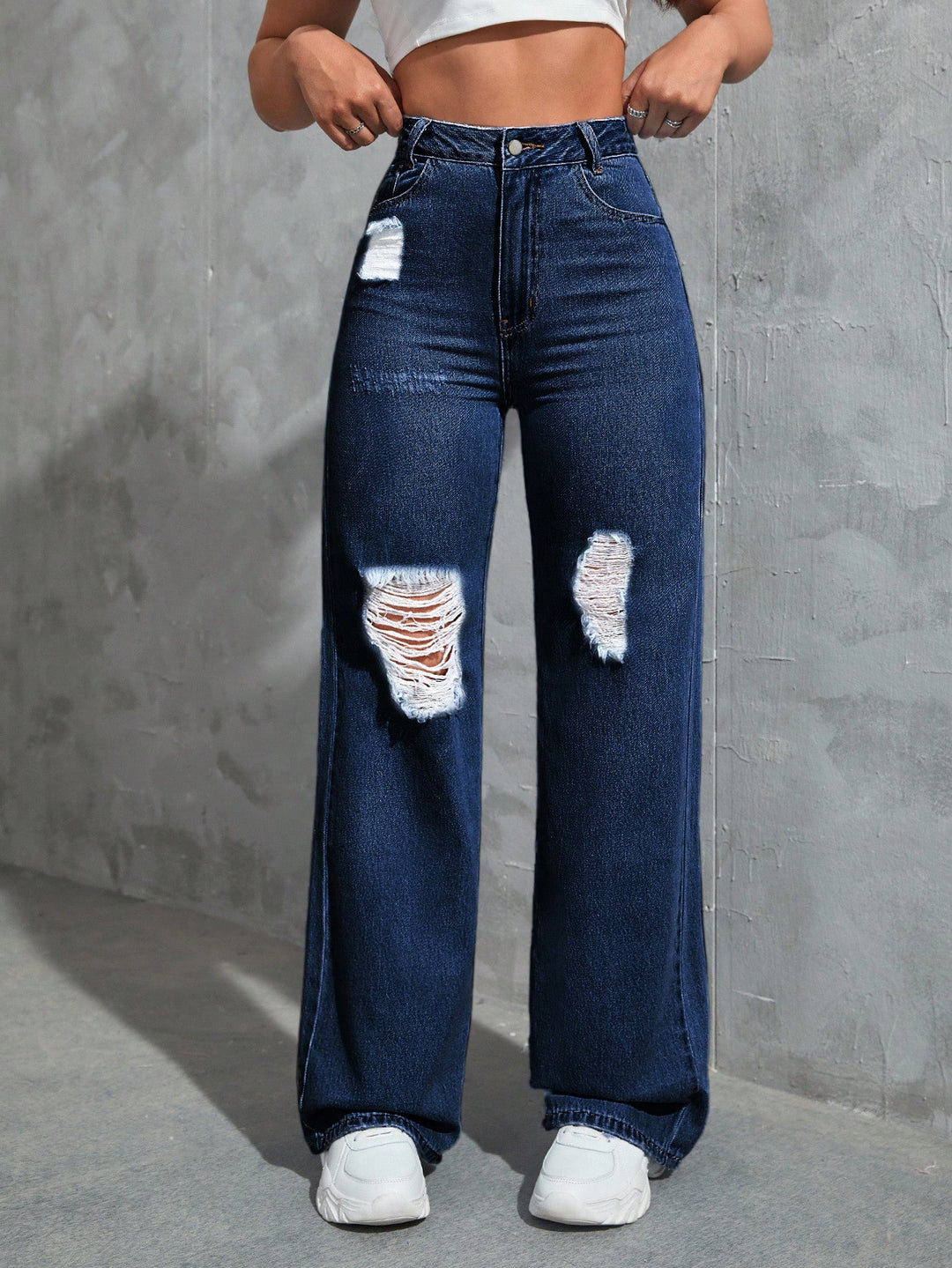 Jeans SHEIN, albastru