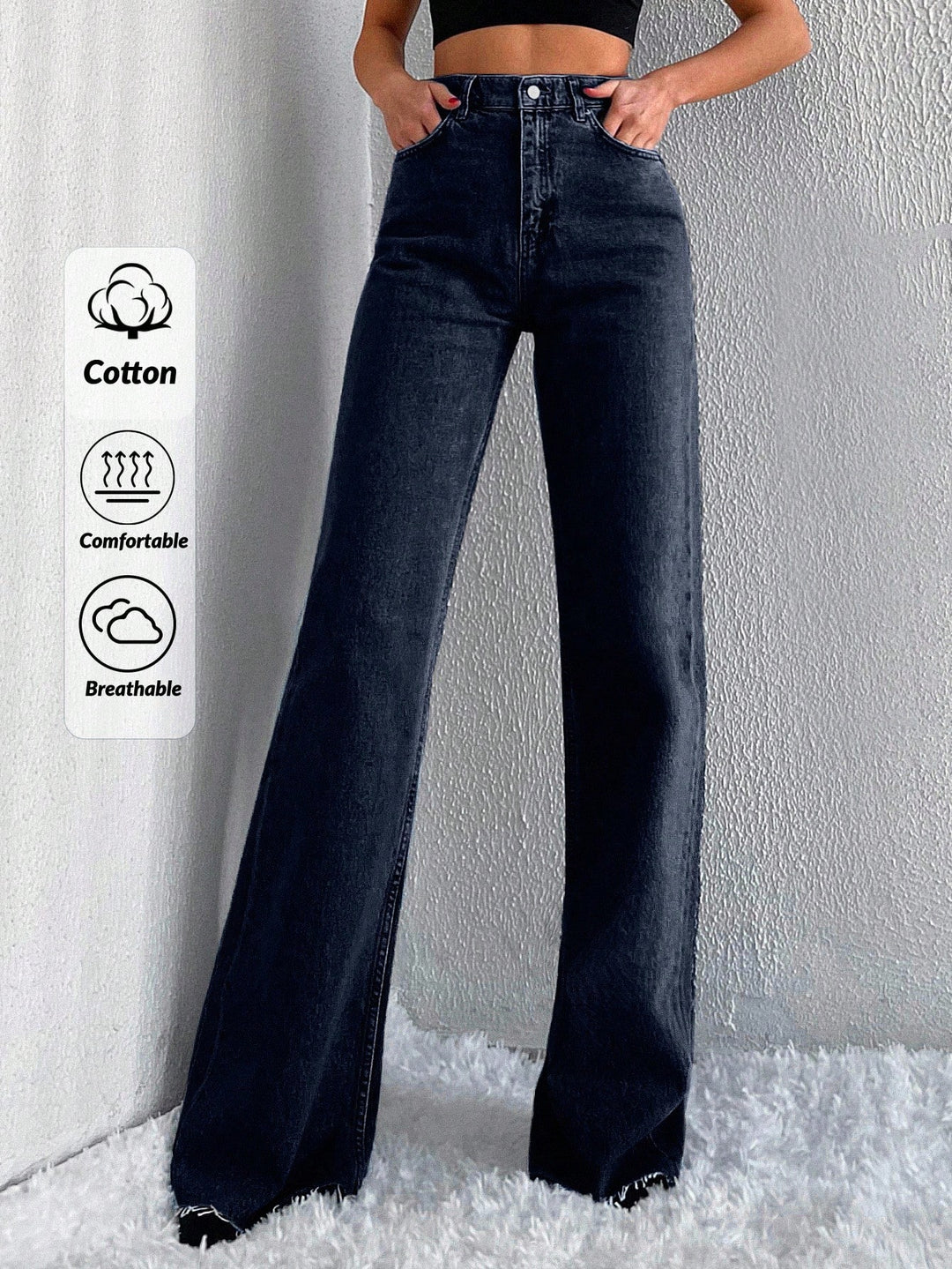 Jeans SHEIN, albastru