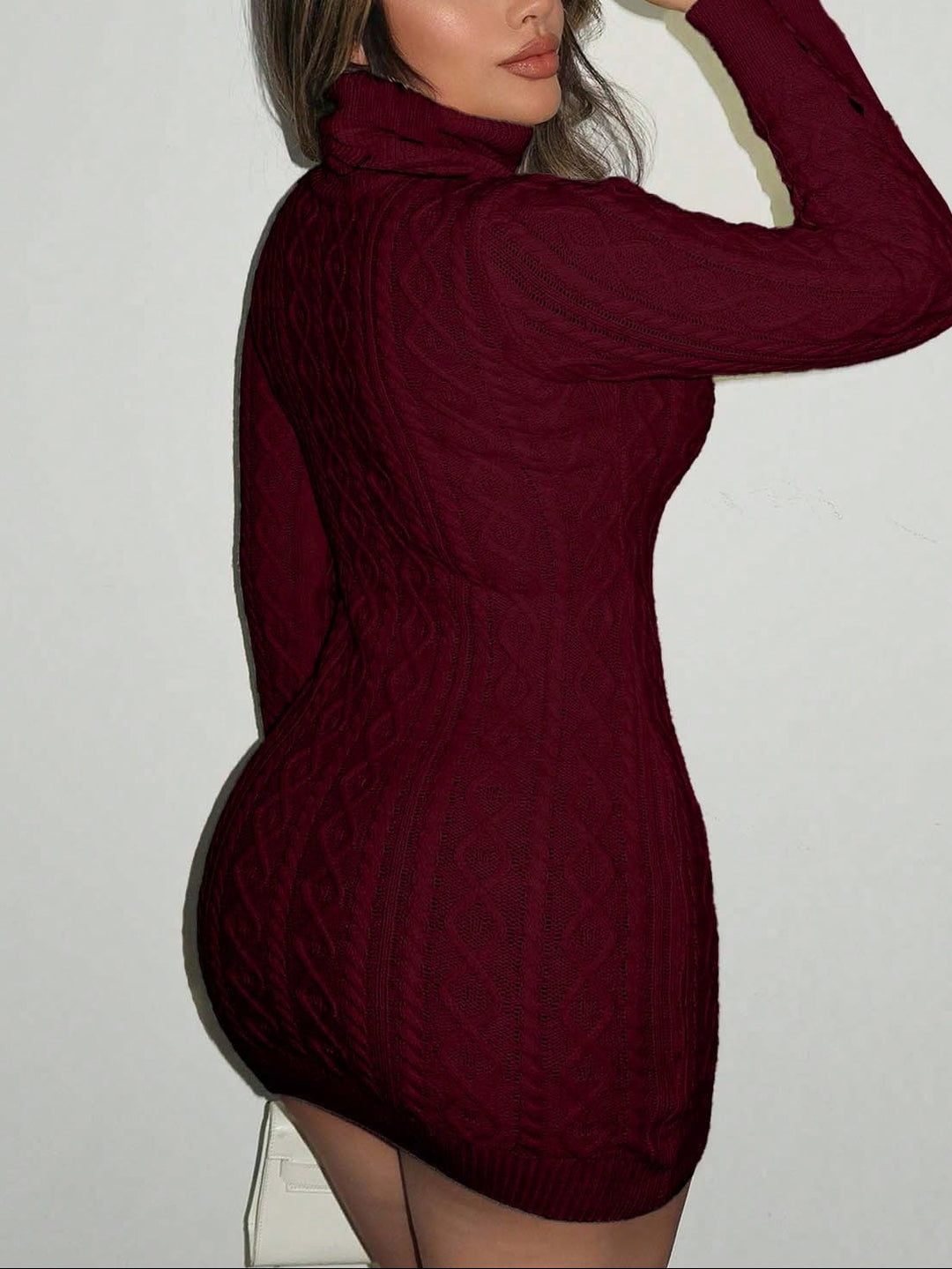 Rochie mini SHEIN, vișiniu