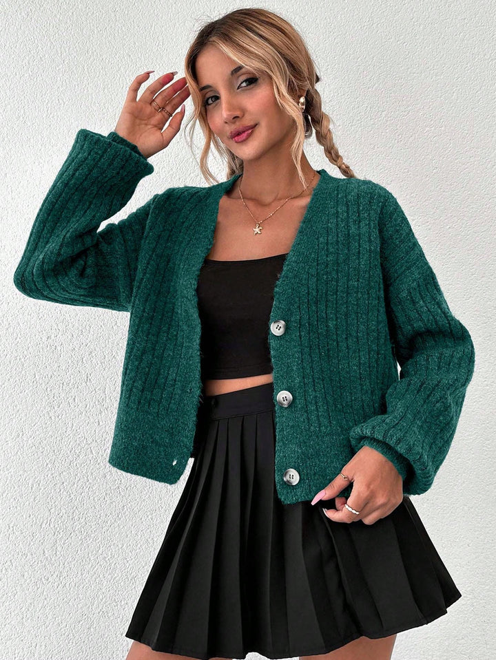 Cardigan SHEIN, verde