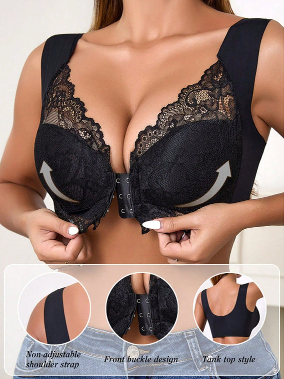 Sutien SHEIN, negru
