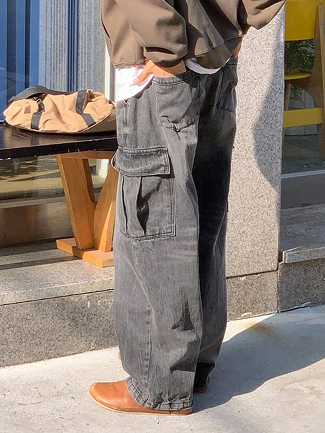 Jeans SHEIN, gri