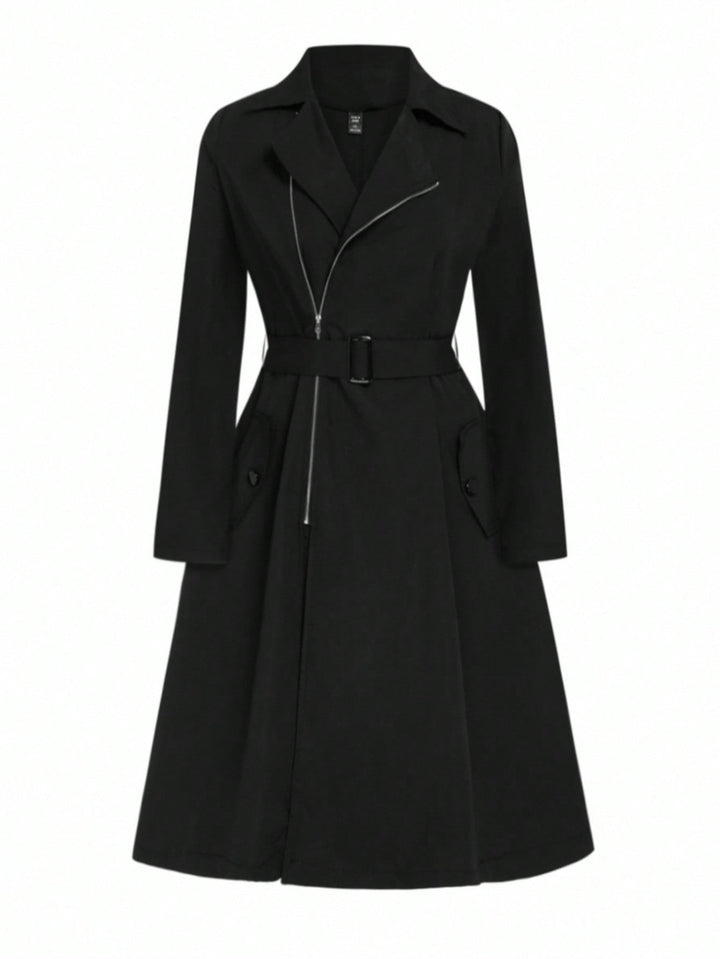 Trench SHEIN, negru