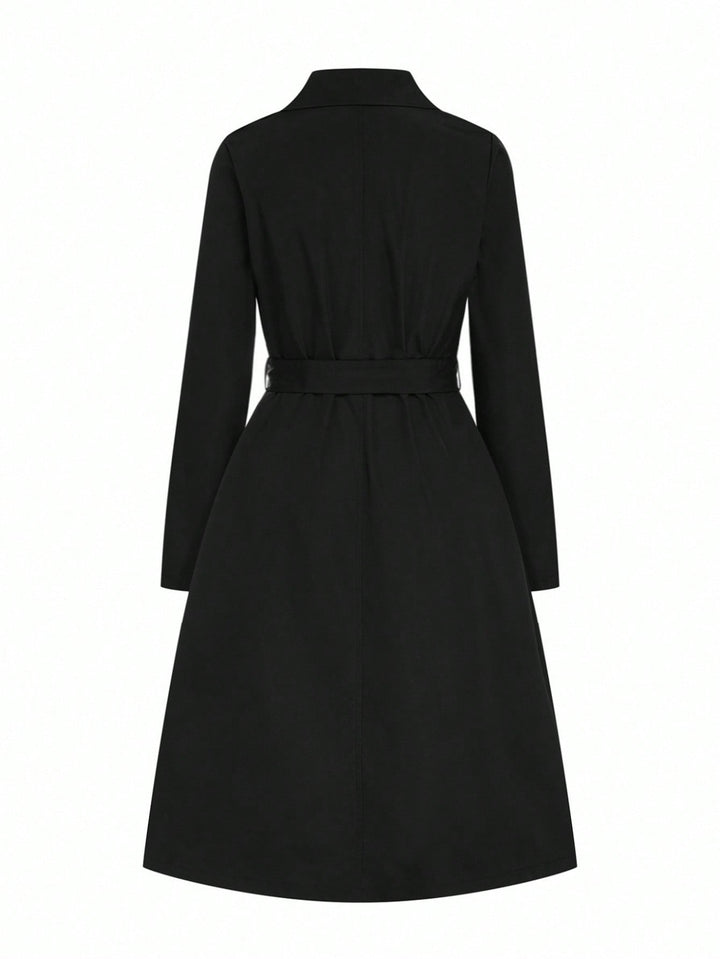 Trench SHEIN, negru