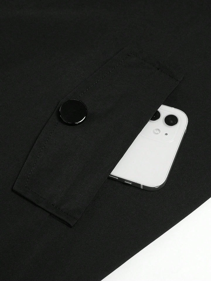 Trench SHEIN, negru