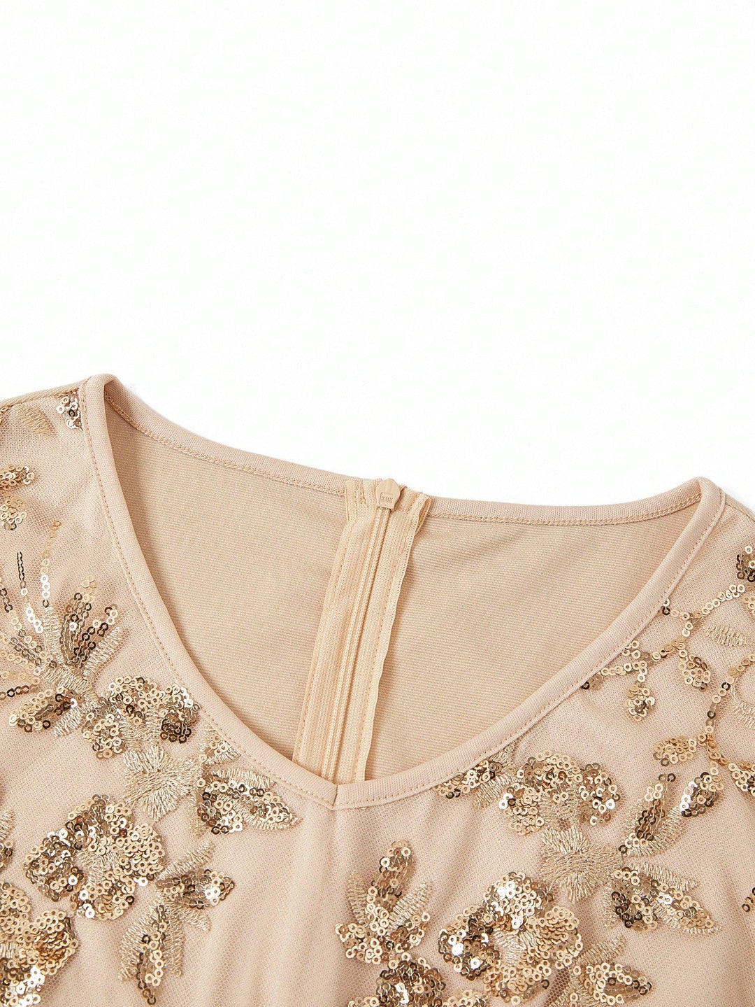 Set rochie și sacou Shein, crem