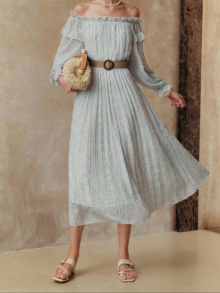 Rochie maxi SHEIN, albastru