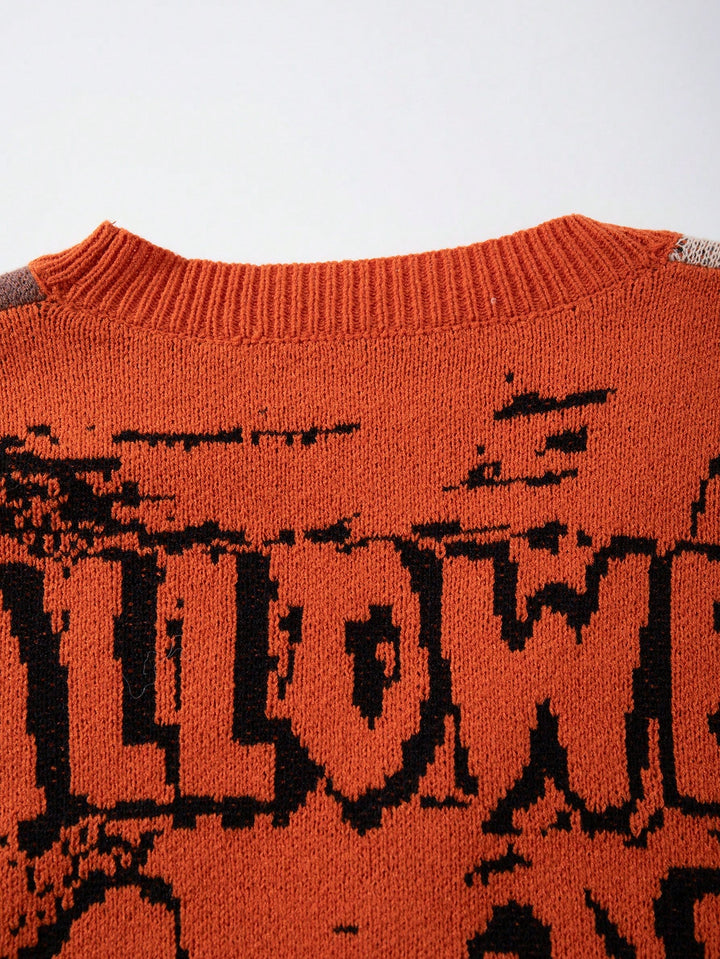 Cardigan SHEIN, portocaliu