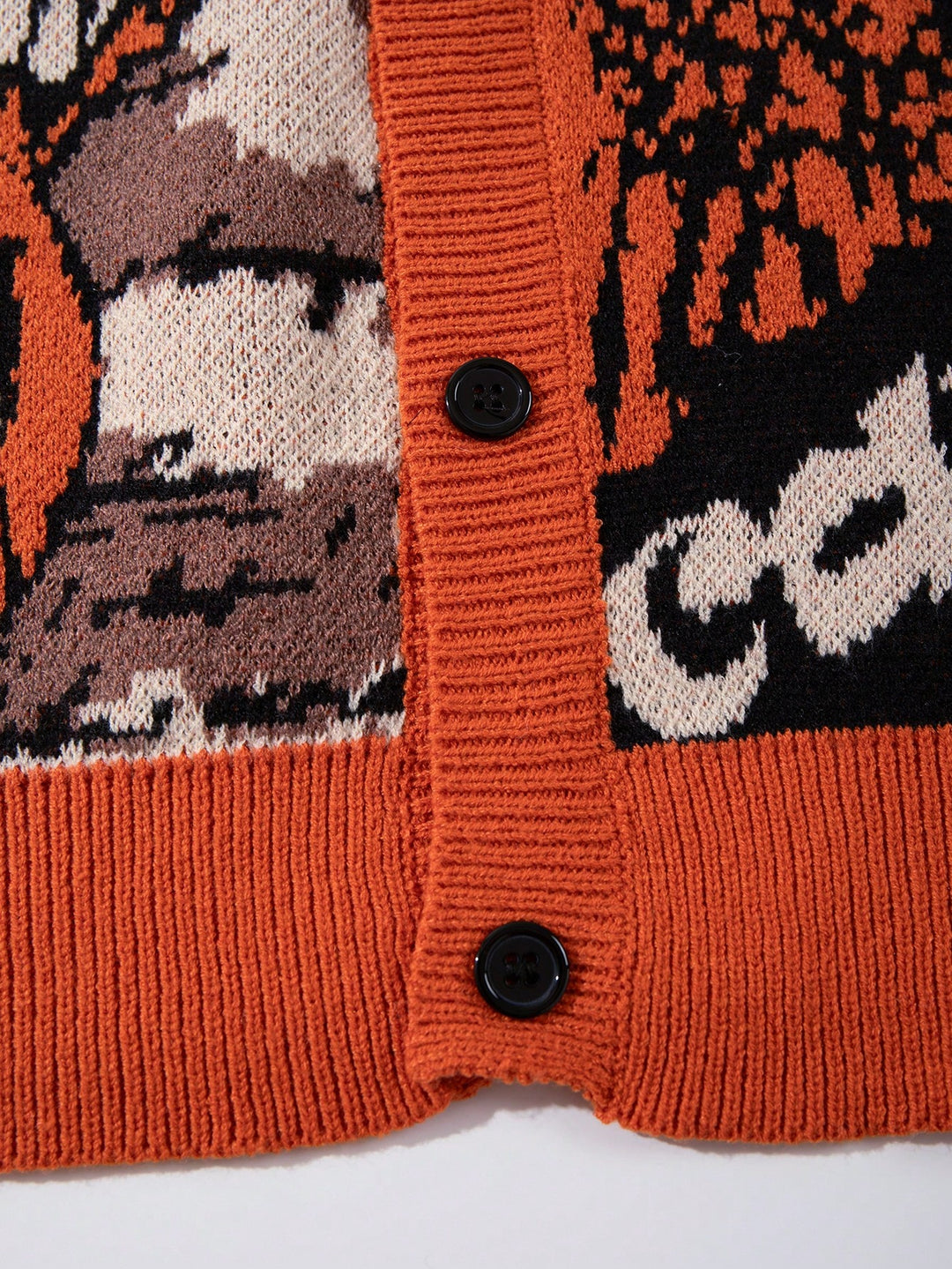 Cardigan SHEIN, portocaliu