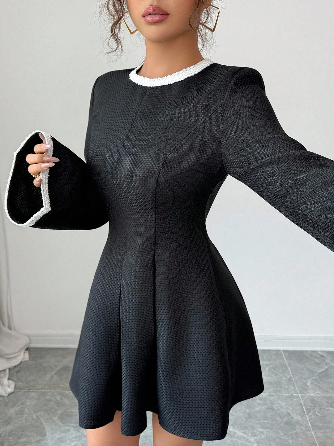Rochie scurtă SHEIN, negru