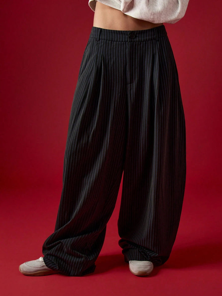 Pantaloni Missguided by Shein, negru