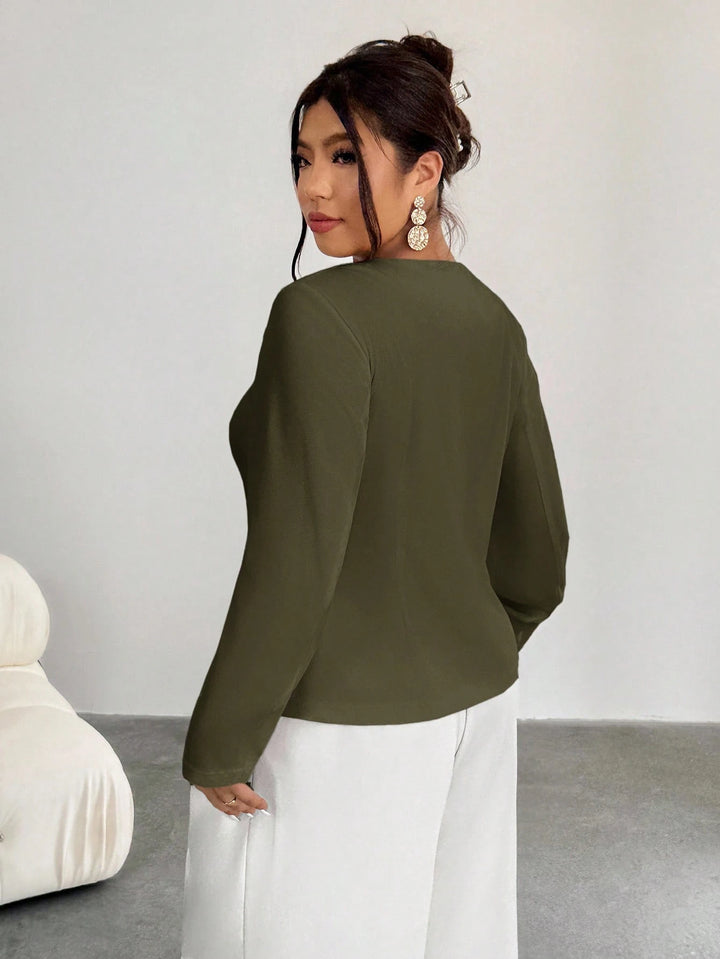 Sacou SHEIN, verde