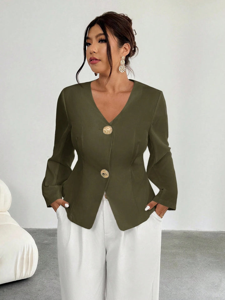 Sacou SHEIN, verde