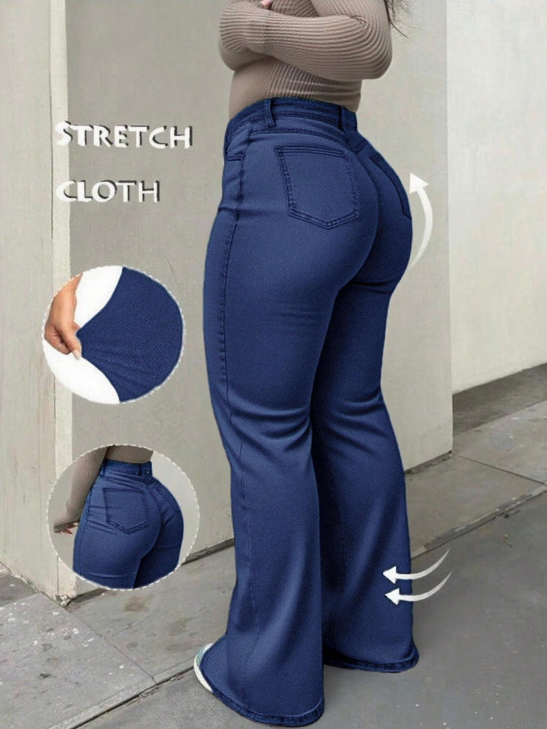 Jeans SHEIN, albastru