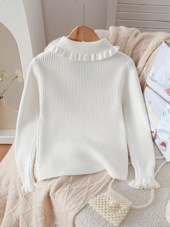 Pulover SHEIN, alb