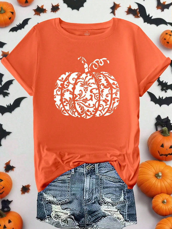 Tricou SHEIN, portocaliu