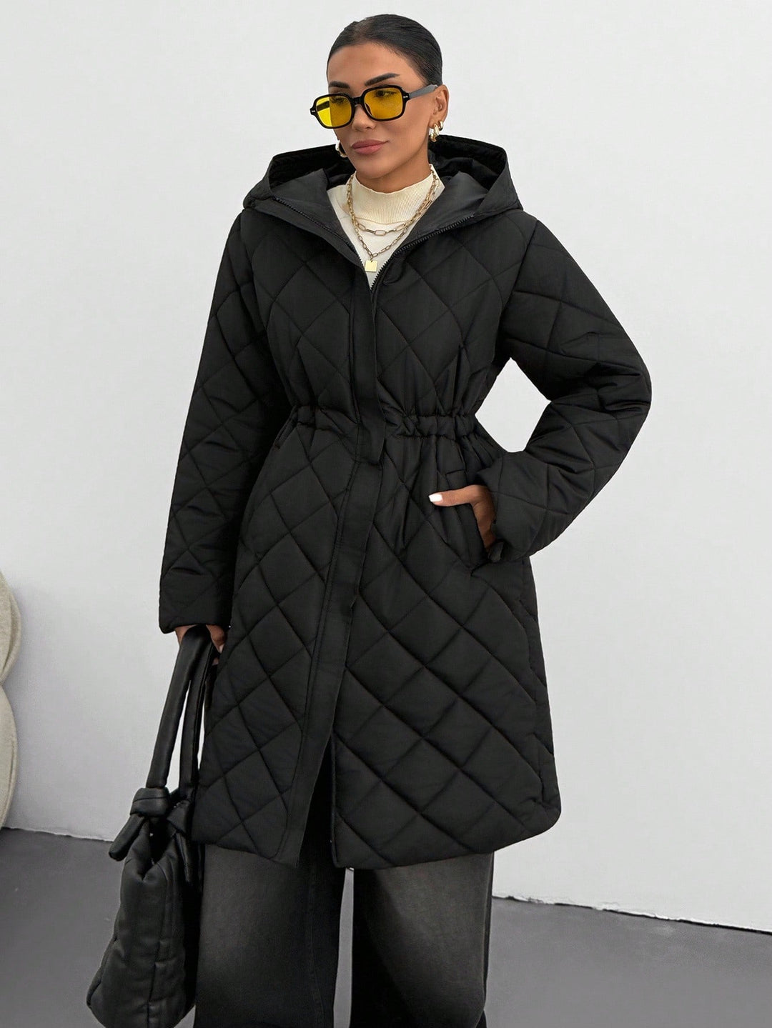 Palton SHEIN, negru