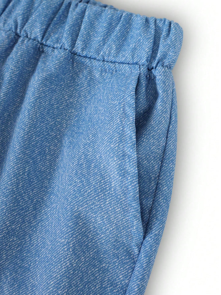 Pantaloni SHEIN, albastru