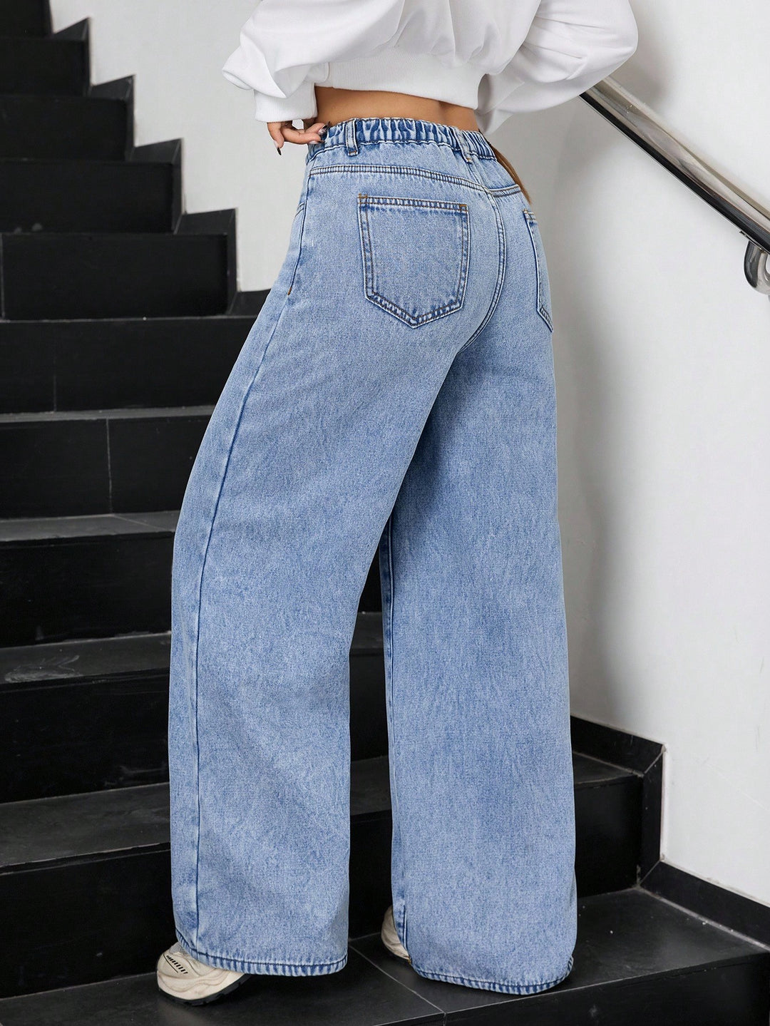 Jeans SHEIN, albastru