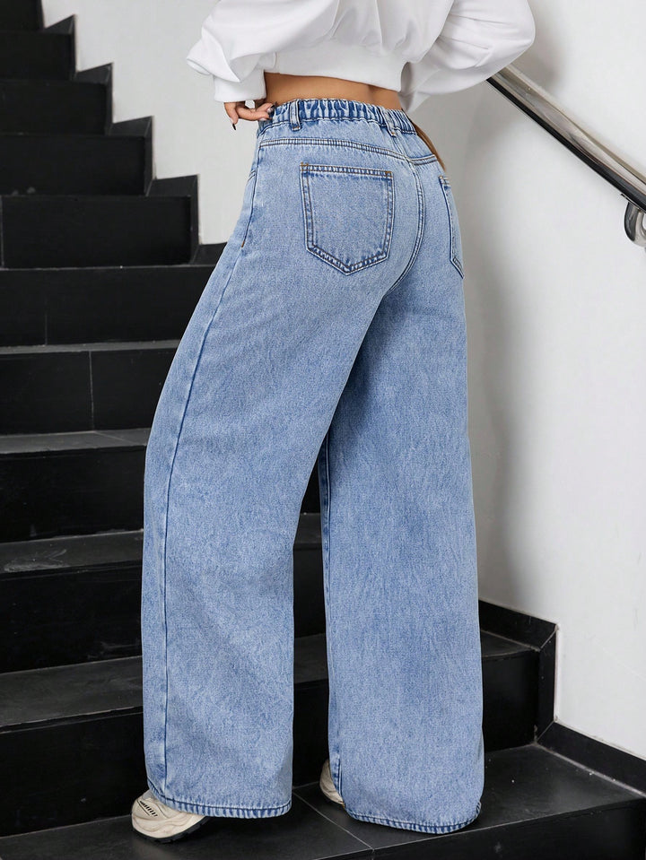 Jeans SHEIN, albastru
