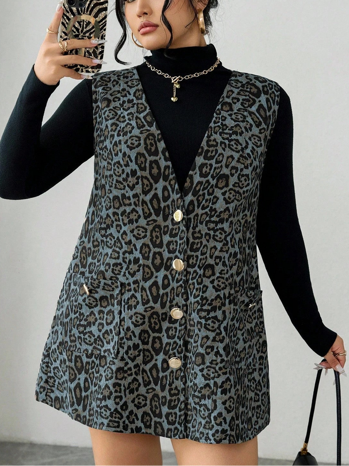 Sarafan Shein Curve+, mix culori