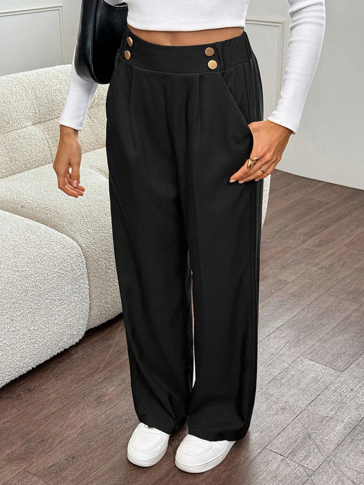 Pantaloni SHEIN, negru