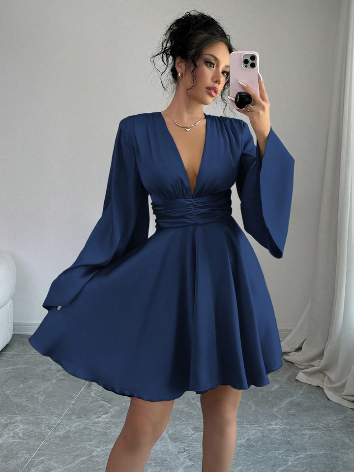 Rochie scurtă SHEIN, albastru