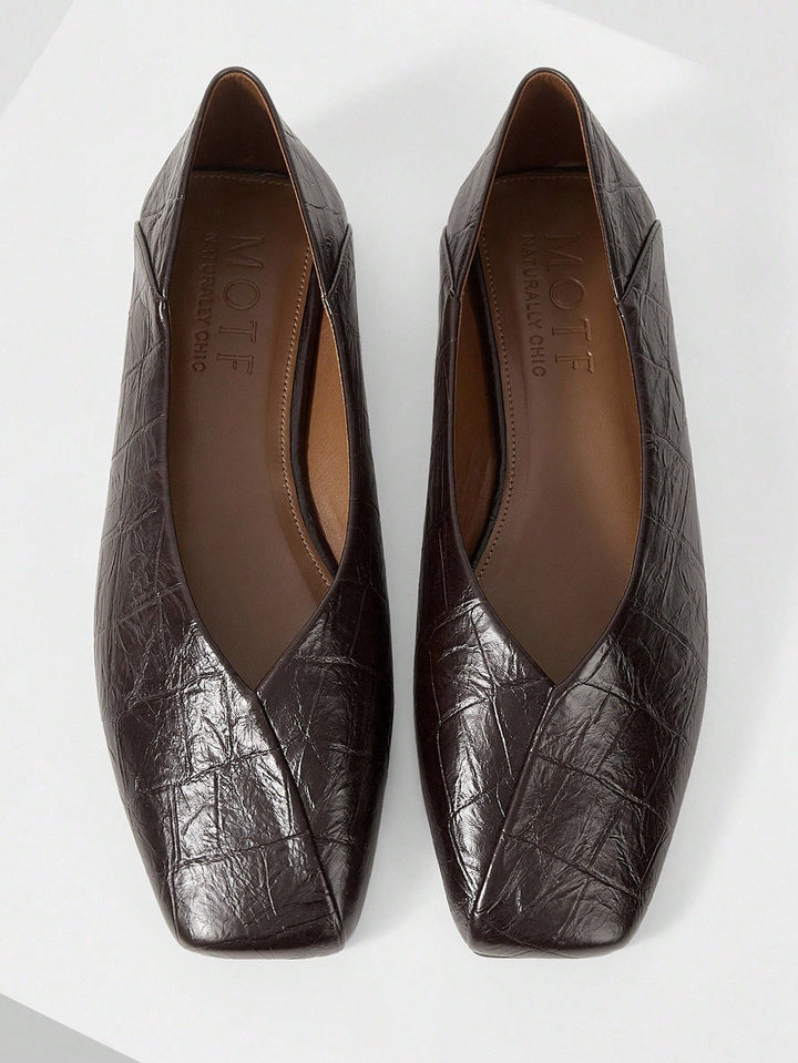 Pantofi SHEIN, maro