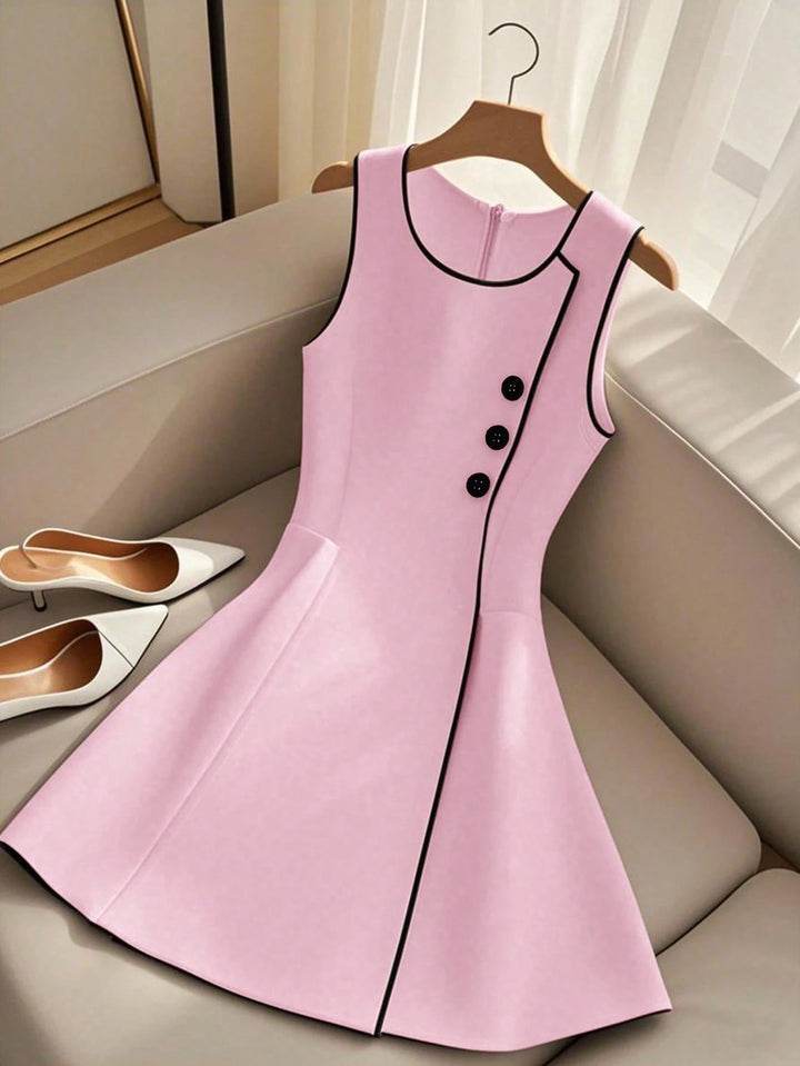 Rochie mini SHEIN, roz