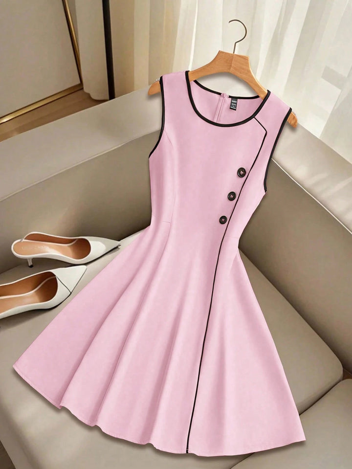 Rochie mini SHEIN, roz