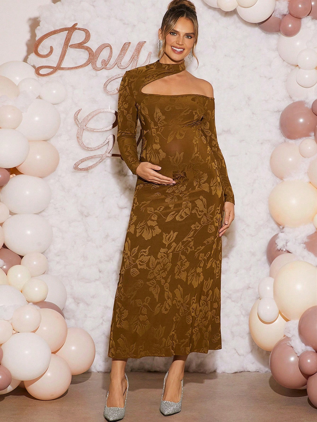 Rochie SHEIN, kaki