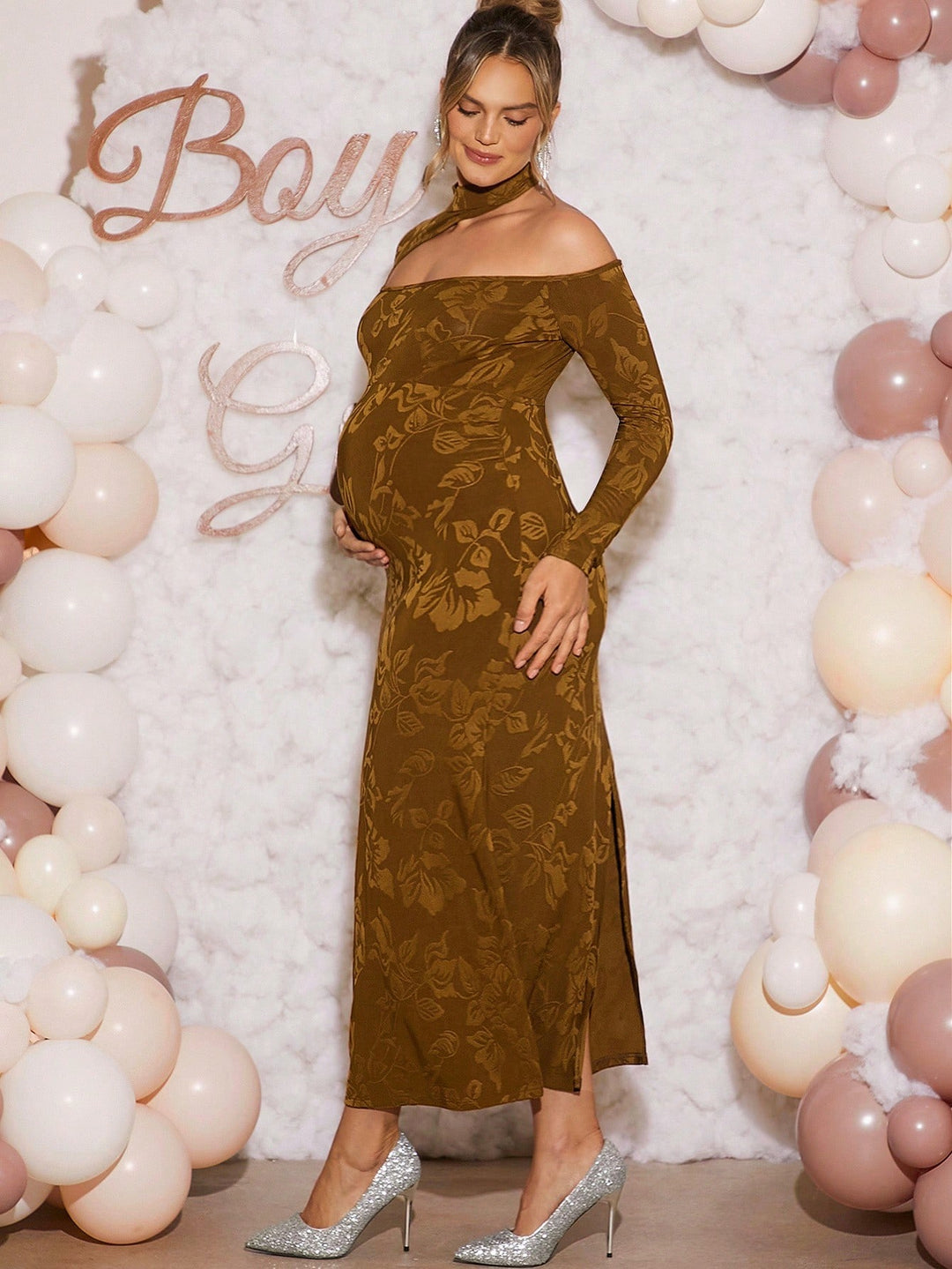 Rochie SHEIN, kaki