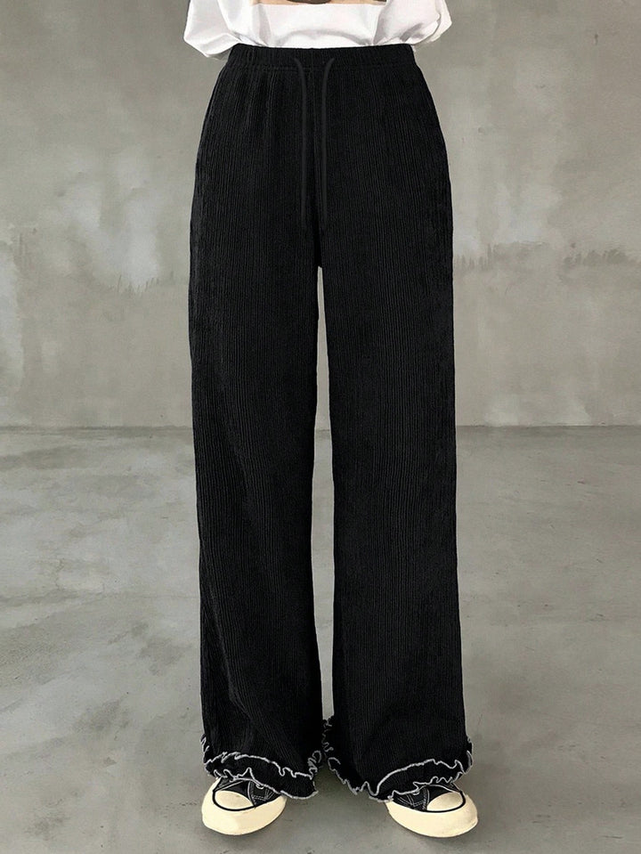Pantaloni SHEIN, negru