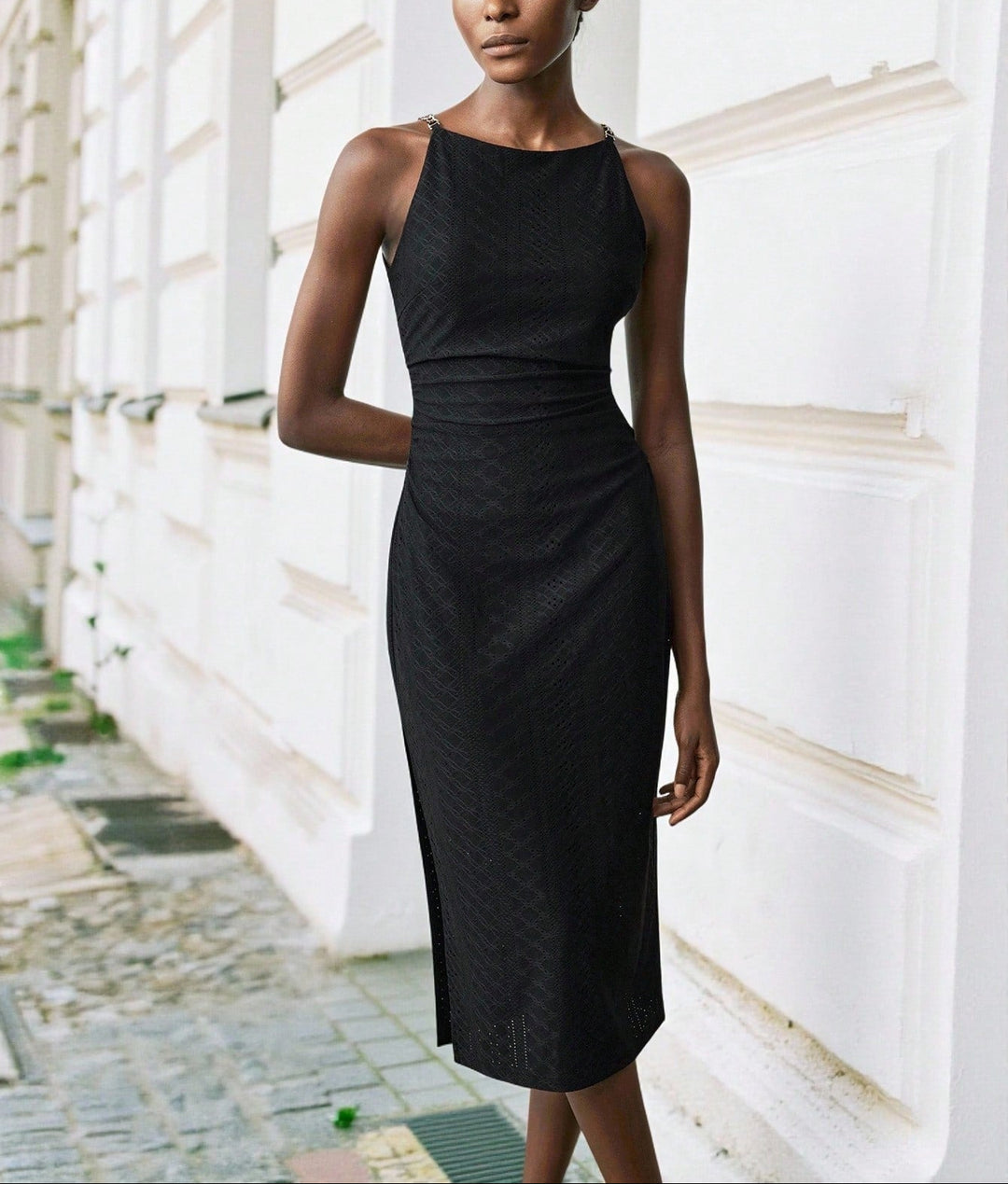 Rochie midi Shein, negru