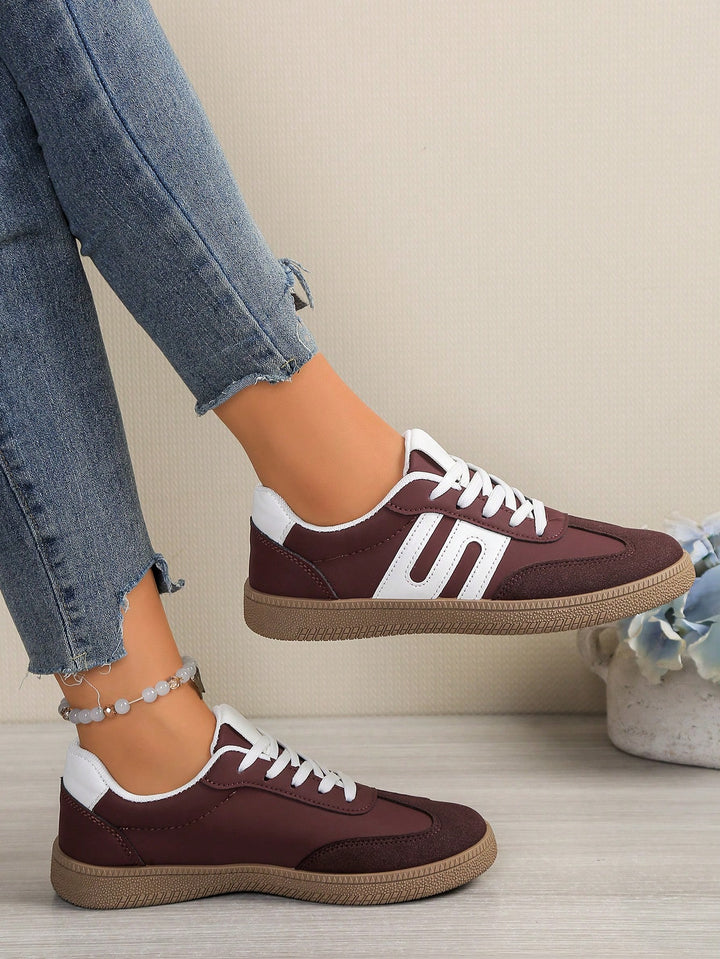 Pantofi sport SHEIN, vișiniu